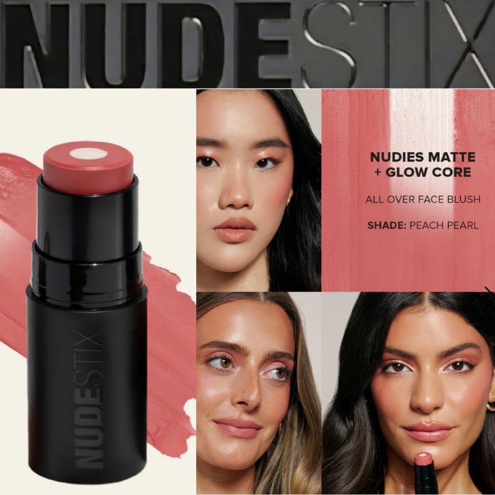 NUDESTIX Nudies Matte + Glow Core All Over-Face Blush Color